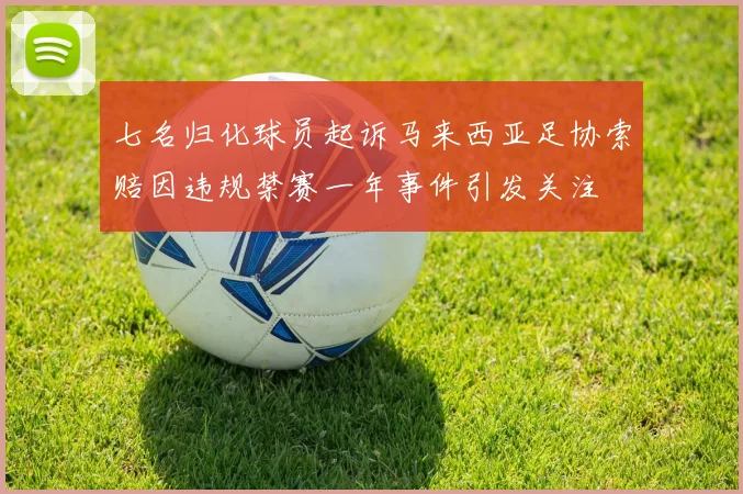 七名归化球员起诉马来西亚足协索赔因违规禁赛一年事件引发关注